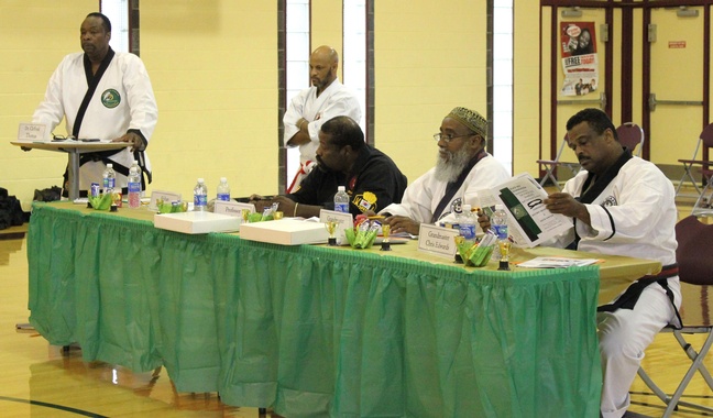 Awarding of Black Belts - September 17, 2011